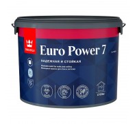 Краска моющаяся Tikkurila (Тиккурила) Euro Power 7 База А 9 л