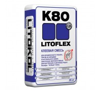 Клей для плитки Литокол Litoflex K-80 серый (25кг)